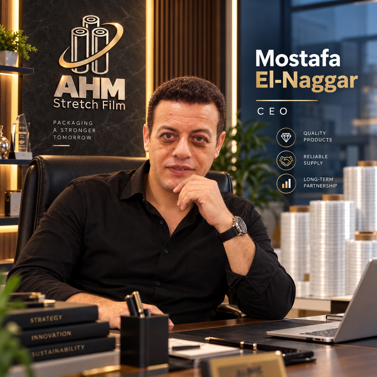 Mostafa El-Naggar — CEO, AHM Stretch Film