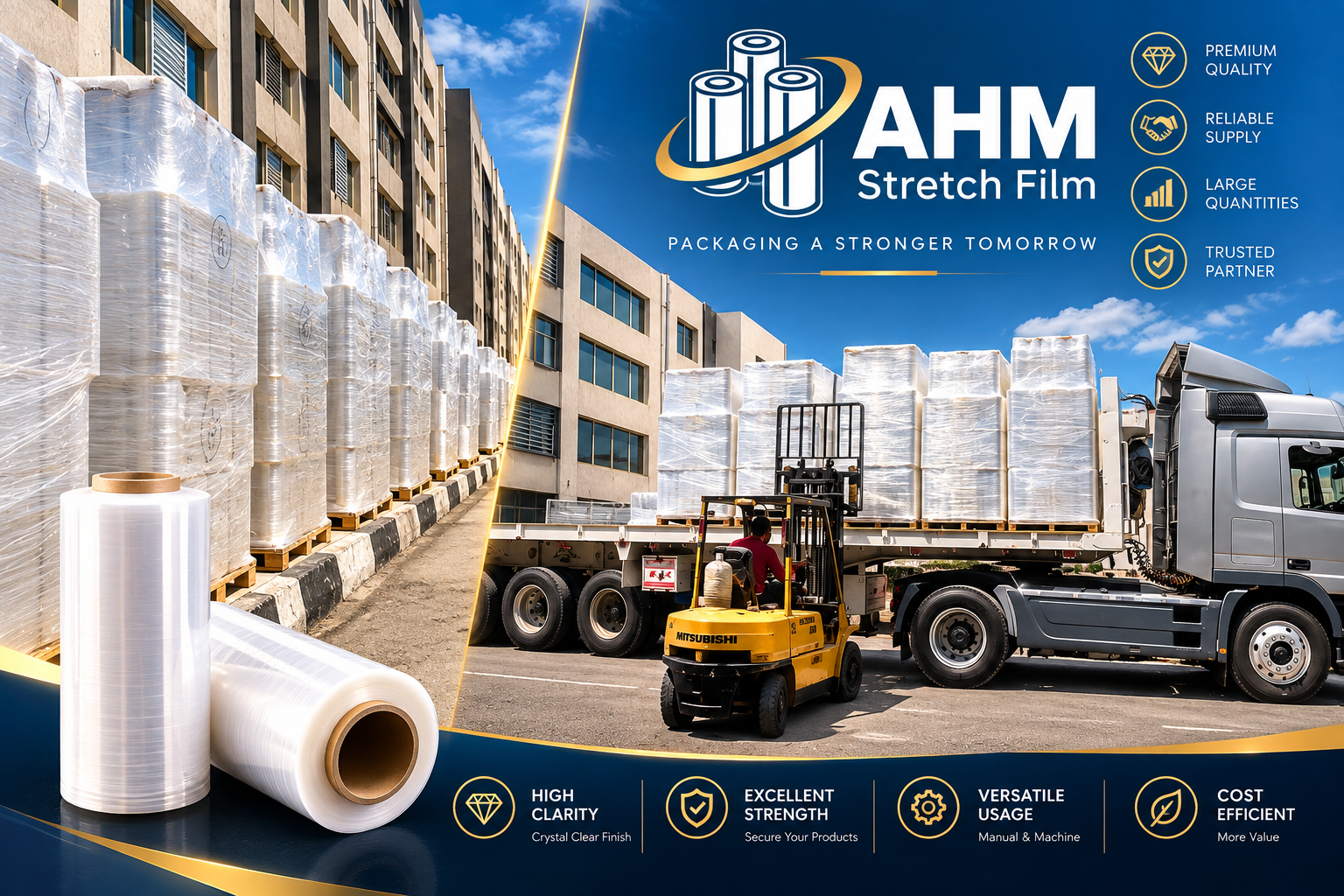 AHM Stretch Film dispatch and shipping